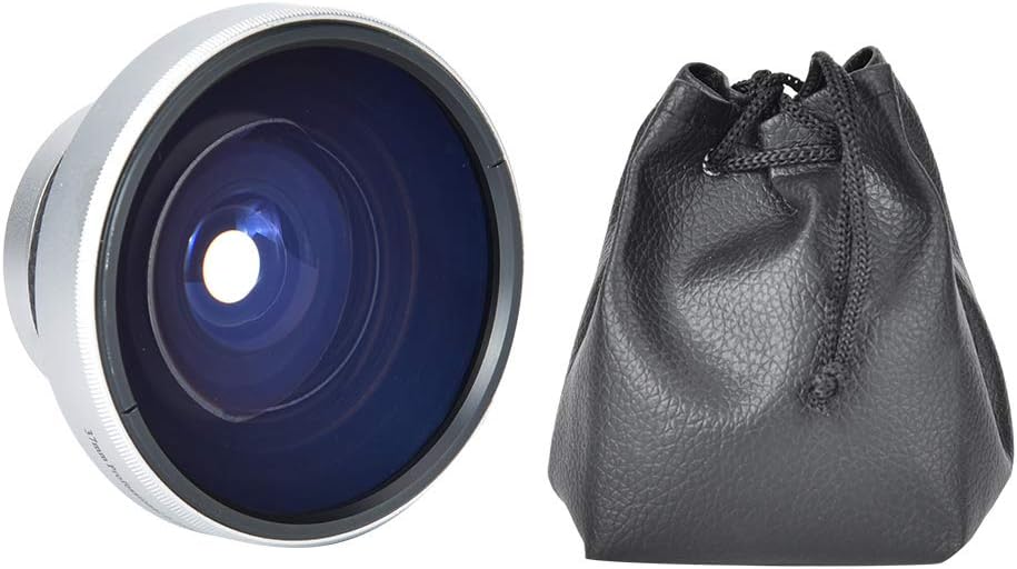 37mm 0.25X Super Fisheye Additional Lens - Strong Applicability - for Macro Closeup - for 37mm Caliber Camera Lenses